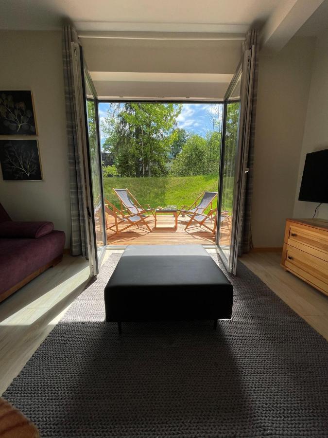 Apartament Zakopane Willa Hrube Parter Z Tarasem I Kominkiem Extérieur photo